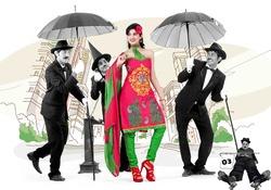 Manufacturers Exporters and Wholesale Suppliers of Trendy Designer Suits Surat Gujarat